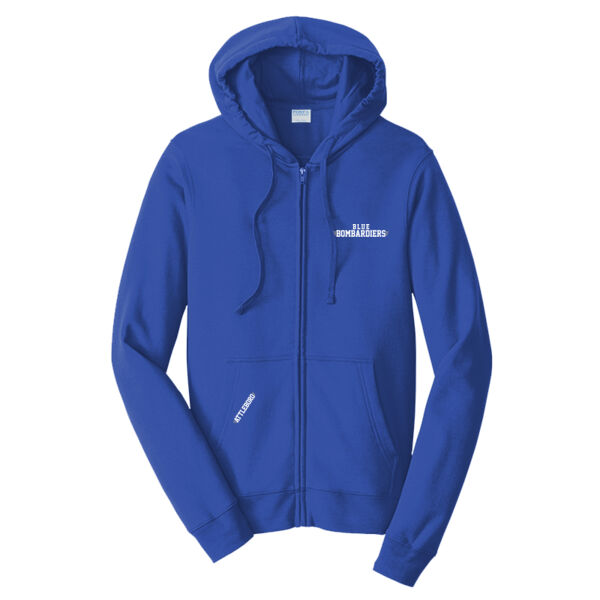 Blue Hanger - Fan Favorite Fleece Full Zip Hooded Sweatshirt Thumbnail